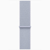 Apple Watch SE GPS + Cellular 44mm Koperta z aluminium w kolorze srebrnym, opaska sportowa w kolorze błękitnego obłoku (MXGR3ET/A)