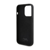 Karl Lagerfeld Silicone Karl Script - Etui iPhone 15 Pro (czarny) (KLHCP15LSKSBMCK)