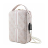 Guess 4G Printed Stripes Travel Universal Bag - Organizer na akcesoria (Różowy) (GUHBP4RPSP)