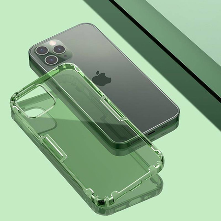 Nillkin Nature TPU Case - Etui Apple iPhone 12 Pro Max (Dark Green) (IP67-02191)