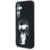 Karl Lagerfeld Silicone Graffiti Ikonik Printed Logo MagSafe - Etui Samsung Galaxy S25 (czarny) (KLHMS25SPNYKGRTK)