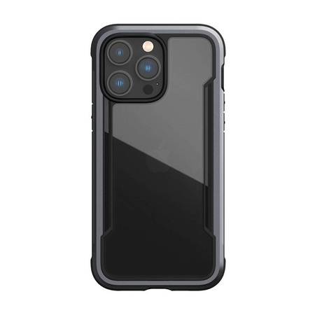 X-Doria Raptic Shield - Etui aluminiowe iPhone 14 Pro Max (Drop-Tested 3m) (Black) (494090)