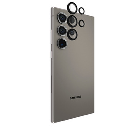 Case-Mate Aluminum Ring Lens Protector - Szkło ochronne na obiektyw aparatu Samsung Galaxy S24 Ultra (Black) (CM053406)