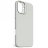Decoded AntiMicrobial Silicone Backcover - silikonowa obudowa ochronna do iPhone 16 Plus kompatybilna z MagSafe (stone gray) (D25IPO16PLBCS9SY)