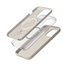 Crong Color Cover Magnetic - Etui iPhone 15 Pro MagSafe (kamienny beż) (CRGCOLRMIP1561PSTN)