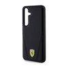 Ferrari Hot Stamp V Lines MagSafe - Etui Samsung Galaxy S24 (czarny) (FEHMS24SP3BAK)
