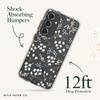 Rifle Paper Clear - Etui Samsung Galaxy S24+ (Petite Fleurs) (RP053564)