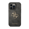 Guess 4G Big Metal Logo - Etui iPhone 15 Pro (szary) (GUHCP15L4GMGGR)