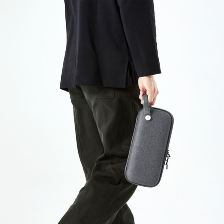 Spigen Klasden Pouch - Etui do Nintendo Switch 2 (Charcoal Grey) (AGP09077)