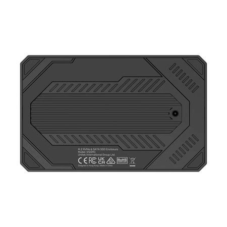 Unitek Obudowa dysku SSD M.2 NVMe i SATA 10Gbps USB (S1229CBK01)