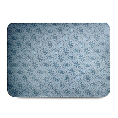Guess 4G Uptown Triangle Logo Sleeve - Etui na notebooka 16" (niebieski) (GUCS16P4TB)