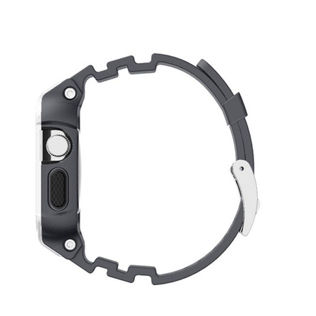 Incipio Octane Strap - Pancerny pasek do Apple Watch, obudowa 38/40/41 mm (biały/szary) (WBND-016-WHTGRY)