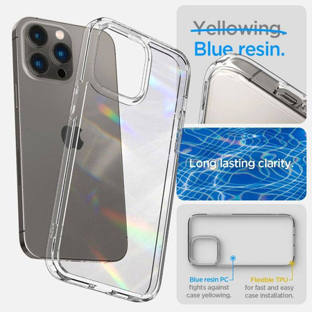 Spigen Ultra Hybrid - Etui do iPhone 14 Pro Max (Przezroczysty) (ACS04816)