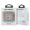 Karl Lagerfeld Monogram Karl Head - Etui AirPods 4 (różowy) (KLA4PGKIPP)