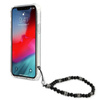 Guess Black Pearl Strap - Etui iPhone 12 Pro Max (przezroczysty) (GUHCP12LKPSBK)