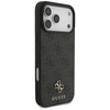 Guess 4G Small 4G and Classic MagSafe - Etui do iPhone 17 Pro Max (czarny) (GUHMP17XP4SM4MK)