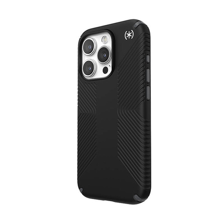 Speck Presidio2 Grip Magsafe - Etui iPhone 15 Pro (Black / Slate Grey / White) (150563-3205)