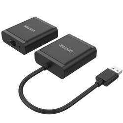 Unitek Y-2516 przedłużacz USB 2.0 po skrętce 4 x USB (Y-2516)
