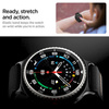 Spigen Fit Lite - Pasek do Samsung Galaxy Watch 8 / 8 Classic 40 / 44 / 46 mm (Black) (AMP10117)