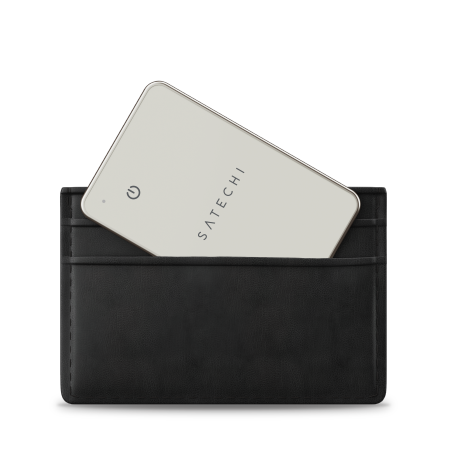Satechi FindAll Wallet Card - karta lokalizująca portfel kompatybilna z Apple Find My (sand) (ST-LFAWCW)