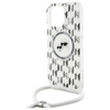 Karl Lagerfeld IML Crossbody Monogram Karl & Choupette Head MagSafe - Etui iPhone 16 Pro (przezroczysty) (KLHMP16LHCKCKLCT)