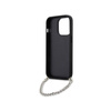 Karl Lagerfeld Saffiano Monogram Chain - Etui iPhone 14 Pro (Czarny) (KLHCP14LSACKLHPK)
