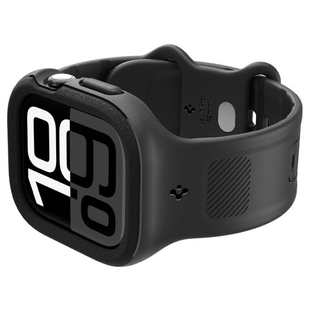 Spigen Vault Pro - Pasek z obudową do Apple Watch 10 42 mm (Matte Black) (ACS09390)