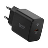 Spigen Essential EE201EU GaN - Ładowarka sieciowa USB-C 20W (Czarny) (ACH09217)