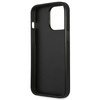 Guess Saffiano Triangle Logo Case – Etui iPhone 13 Pro (srebrny) (GUHCP13LPSATLG)
