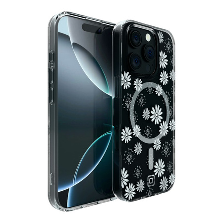 Incipio Forme MagSafe - Etui iPhone 16 Pro (Ditzy Floral Silver) (IPH-2167-DZF)