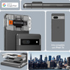 Spigen Optik.TR EZ Fit Camera Lens Protector 2-Pack - Szkło ochronne na obiektyw do Google Pixel 7A (2 szt) (Czarny) (AGL05970)