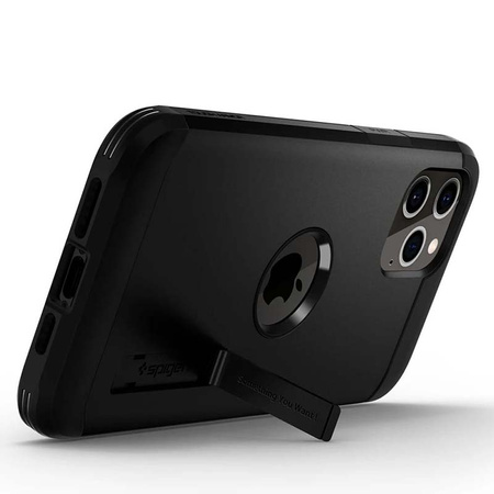 Spigen Tough Armor - Etui do iPhone 12 / iPhone 12 Pro (Czarny) (ACS01710)