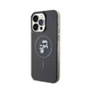 Karl Lagerfeld Karl & Choupette Glitter Magsafe - Etui iPhone 15 Pro Max (czarny) (KLHMP15XHGKCNOK)