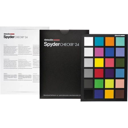 Datacolor SpyderCheckr 24 - uniwersalny wzorzec barw MINI 24 pola (SCK200)