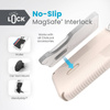 Speck Presidio2 Grip ClickLock & MagSafe - Etui iPhone 16e / iPhone 15 / iPhone 14 / iPhone 13 (Bleached Bone / Heirloom Gold / Hazel Brown) (150439-3214)
