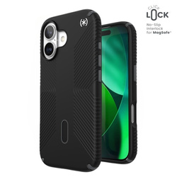 Speck Presidio2 Grip ClickLock & MagSafe - Etui iPhone 17 (Black / Slate Grey / White) (150959-D143)