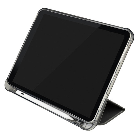 Tucano Satin Case – Etui do iPad 11" (2025) / iPad 10.9" (2022) w/Magnet & Stand up z uchwytem Apple Pencil (szary) (IPD1022ST-SG)