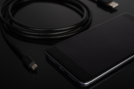 Unitek Mobile Kabel Przewód microUSB-USB 2.0 1m (Y-C451GBK)