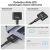 Unitek Kabel zasilający USB-C - MagSafe 3 140W 1 m  - czarny (C14121BK-1M)