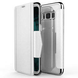 X-Doria Engage Folio - Etui Samsung Galaxy S8+ z kieszeniami na kartę (White) (458061)
