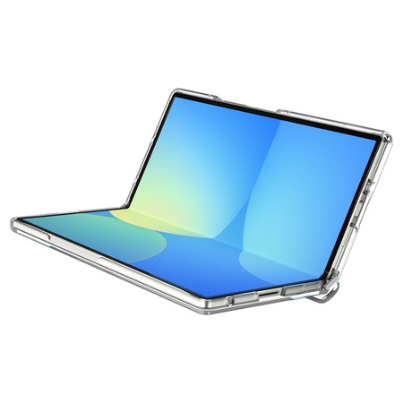 Spigen Ultra Hybrid Pro Mag MagSafe - Etui do Samsung Galaxy Z Fold 7 (Clear/White) (ACS09546)