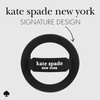 Kate Spade New York Magnetic Loop Grip - Uchwyt MagSafe na palec (Black) (KS053398)