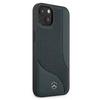 Mercedes Leather Perforated Area - Etui iPhone 13 mini (granatowy) (MEHCP13SCDONA)