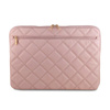 Guess Quilted 4G Sleeve - Etui na notebooka 15" / 16" (różowy) (GUCS16ZPSQSSGP)
