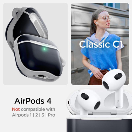 Spigen Classic C1 - Etui do Apple AirPods 4 (Graphite) (ACS08645)