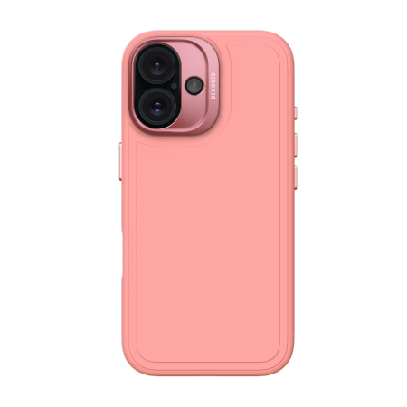 Decoded AntiMicrobial Silicone Stacks Backcover - silikonowa obudowa ochronna do iPhone 16 kompatybilna z MagSafe (bubble gum) (D25IPO16BCST9BM)