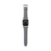 Karl Lagerfeld Saffiano Monogram - Pasek do Apple Watch 38/40/41 mm (srebrny) (KLAWMSAKLHPG)
