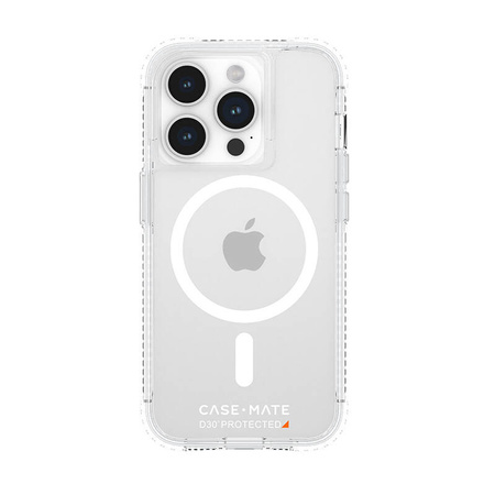 Case-Mate Ultra Tough Plus D3O MagSafe - Etui iPhone 15 Pro (Clear) (CM051486)