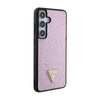 Guess Rhinestone Triangle - Etui Samsung Galaxy S24+ (różowy) (GUHCS24MHDGPPP)