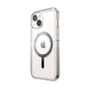 Speck Gemshell Grip + MagSafe - Etui do iPhone 16e / iPhone 15 / iPhone 14 / iPhone 13 (Clear / Chrome Finish) (150494-3223)